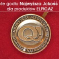 Złote godło Najwyższa Jakość QI2012 dla ELPIGAZ!